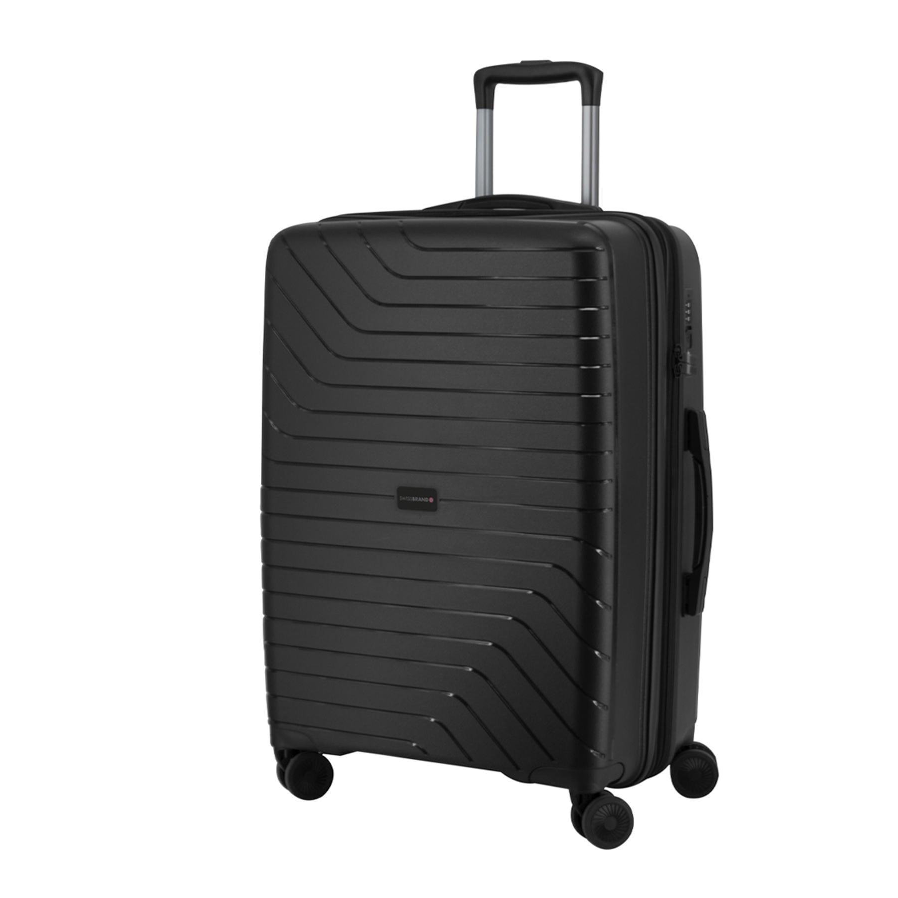 Чемодан Swissbrand Eden S Black (SWB_LHEDE001S)