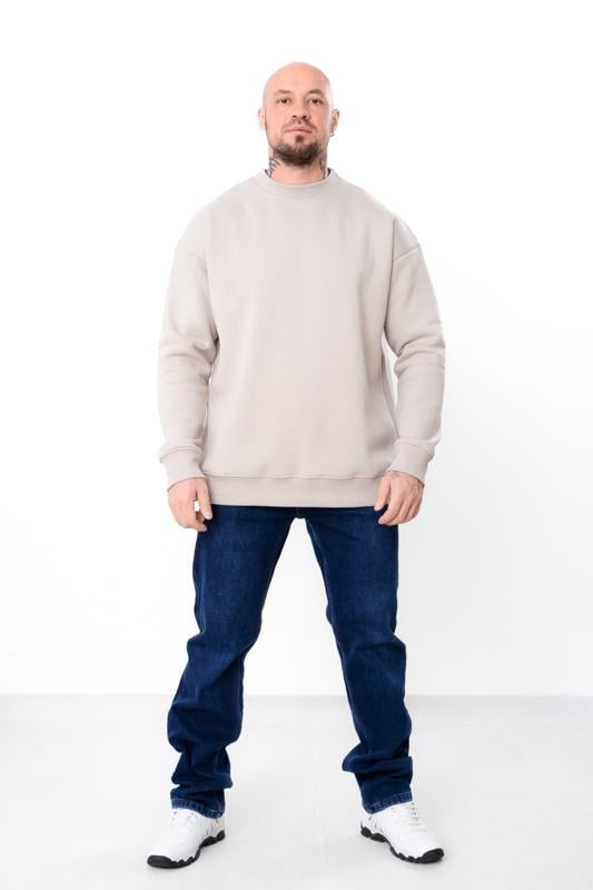 Джинси чоловічі зимові Носи Своє на флісі класичного крою плюс сайз р. 38 Синій (17223) - фото 4