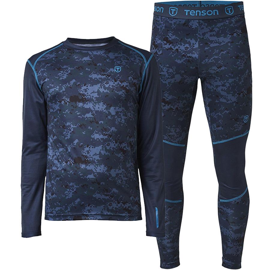 Термокомплект Tenson Billy Print L Dark-grey