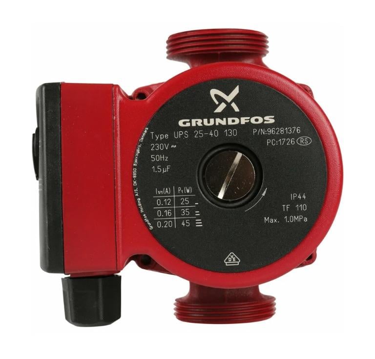 Насос циркуляційний Grundfos UPS 25-40 130  мм