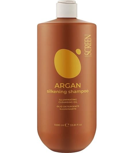 Шампунь с аргановым маслом Screen Argan Silkening Shampoo 1000 мл (15972) - фото 1