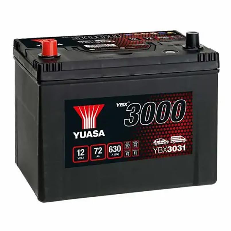 Акумулятор Yuasa 12 V 72Ah SMF Battery Japan YBX3031 (1)
