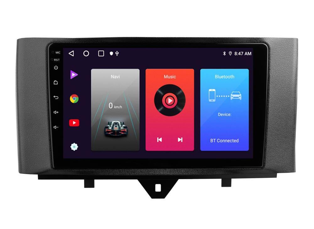 Автомагнитола штатная Sigma S9332 для Mercedes Benz Smart Fortwo 2 2010-2015 F1 3/32 Gb 4G DSP 9" (AR-91207)