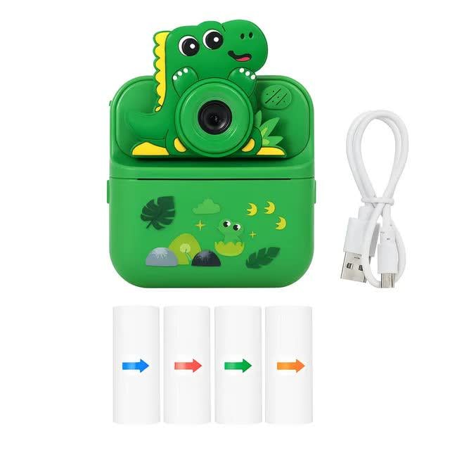 Фотоаппарат детский мгновенной печати Digital Color Крокодил (31411017)
