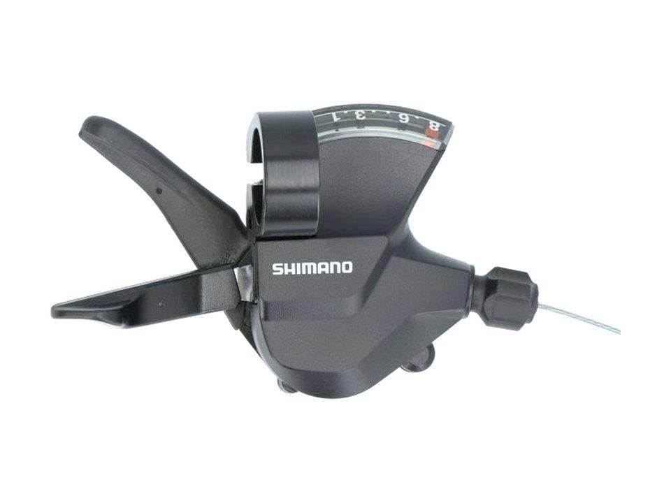 Манетка права Shimano SL-M315 на 8 швидкостей з тросом (00002254)