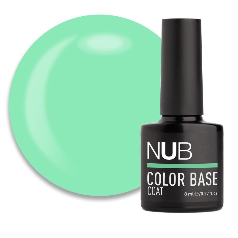 База кольорова каучукова NUB Color Base Coat 8 мл 09 Marine Аквамарин (90032796)