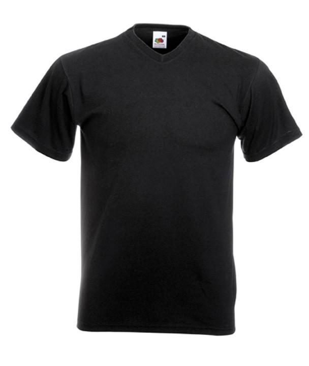 Футболка чоловіча VALUEWEIGHT V-NECK T-61-066-0-36 L Чорний (61-066-0-36_L)