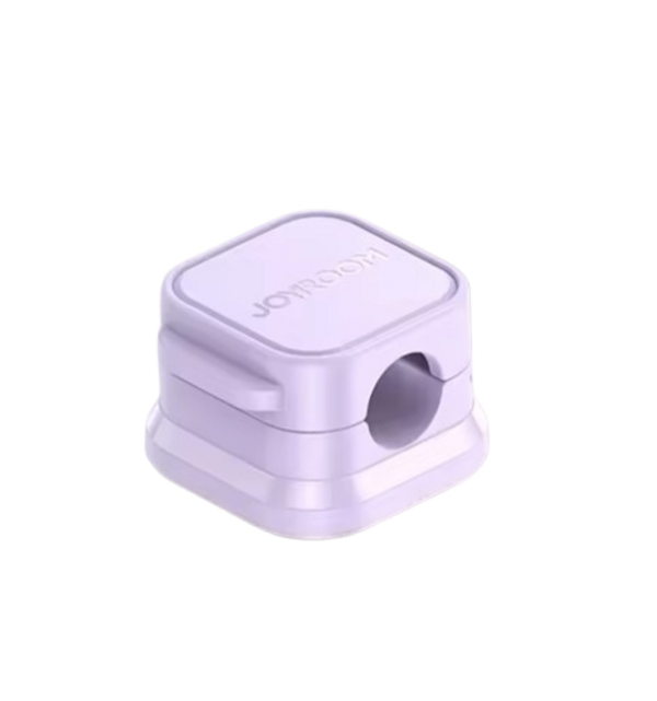 Фиксатор для кабеля JOY самоклеящийся магнитный 3 шт. Purple (438685715) Фиксатор для кабеля JOY самоклеящийся магнитный 3 шт. Purple (438685715)