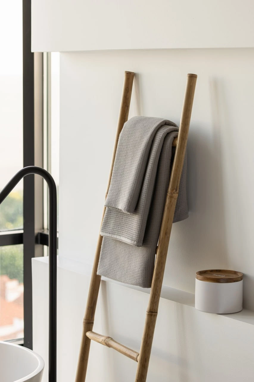 Набор полотенец вафельных HYGG 30х50/50х90/90х150 см 3 шт. Графитный (391800)