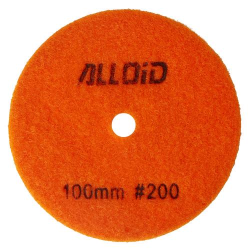 Круг на липучке шлифовальный Alloid Pro HEXAGON алмазное зерно 200/100 мм (30294540)
