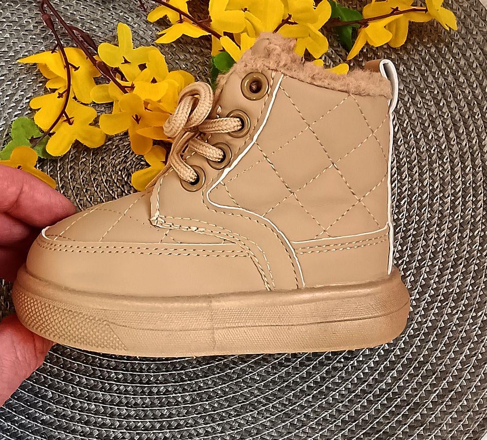 Ботинки зимние Diamond р. 26 Бежевый (118750010165) - фото 9 Ботинки зимние Diamond р. 26 Бежевый (118750010165) - фото 9