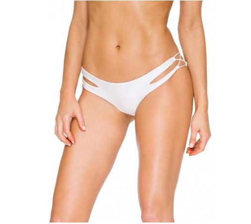 Плавки женские двухсторонние Luli Fama S Белый/Золотой (L176551white)