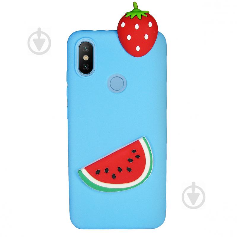 Чехол Cartoon 3D Case для Xiaomi Redmi Note 6 Pro Арбуз (hub_doVx95867)