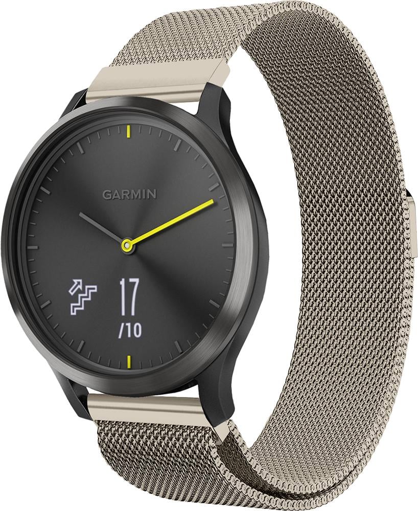 Ремешок Миланская петля Milano Garmin Vivomove HR Retro Gold (19232)