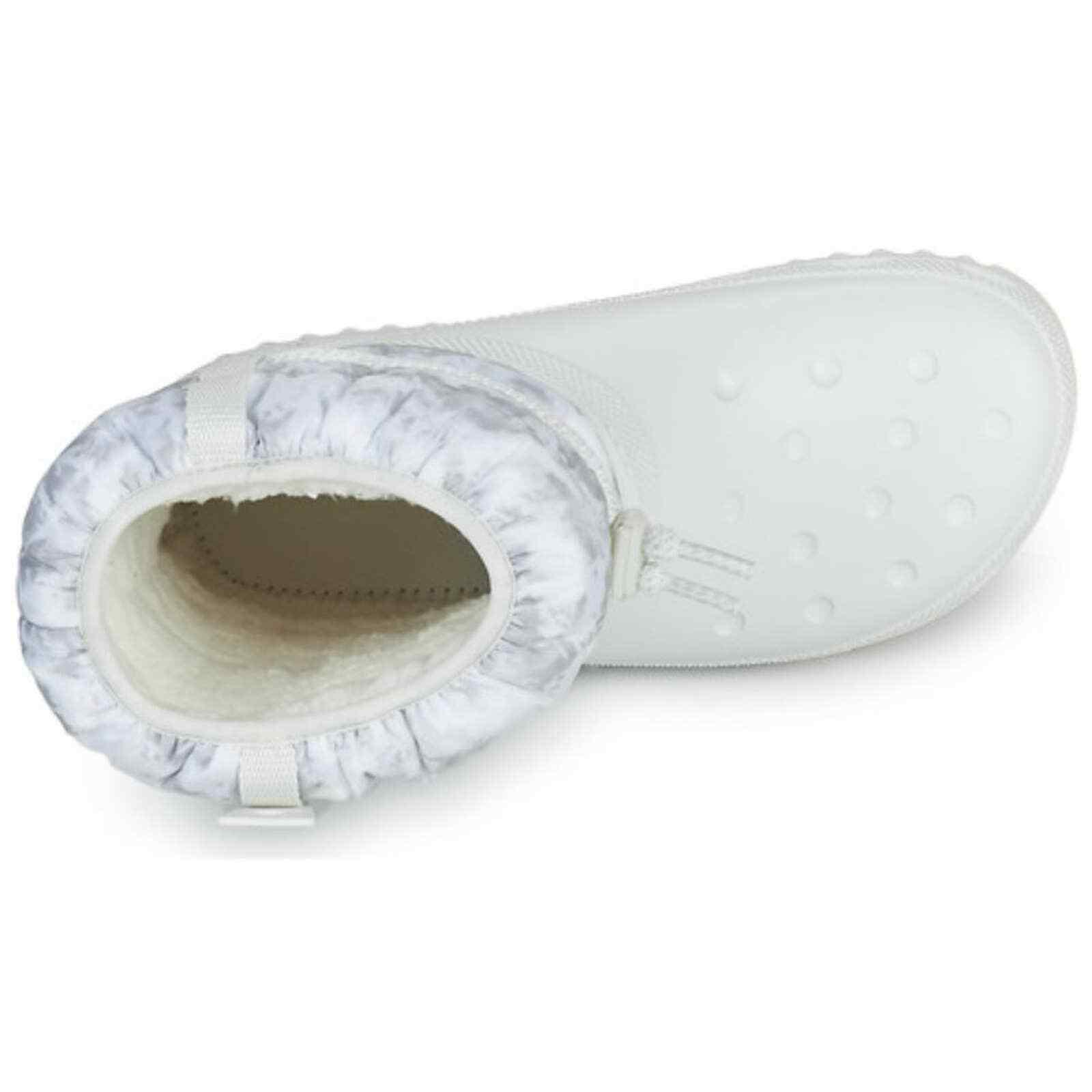 Зимние сапоги Crocs Classic Neo Puff Luxe р. W8/EUR 38-39 Almost White/Light Grey (11034612) - фото 3