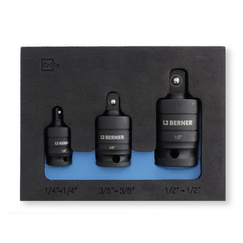 Набір ударних карданних подовжувачів на ложементі 3 шт. (156712)