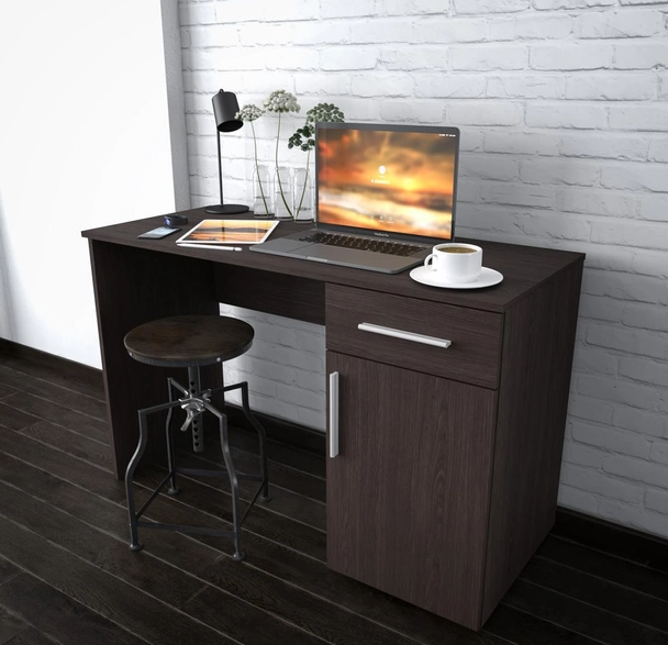 Письменный стол компьютерный для школьника 1200х760х500 мм Венге (515515)