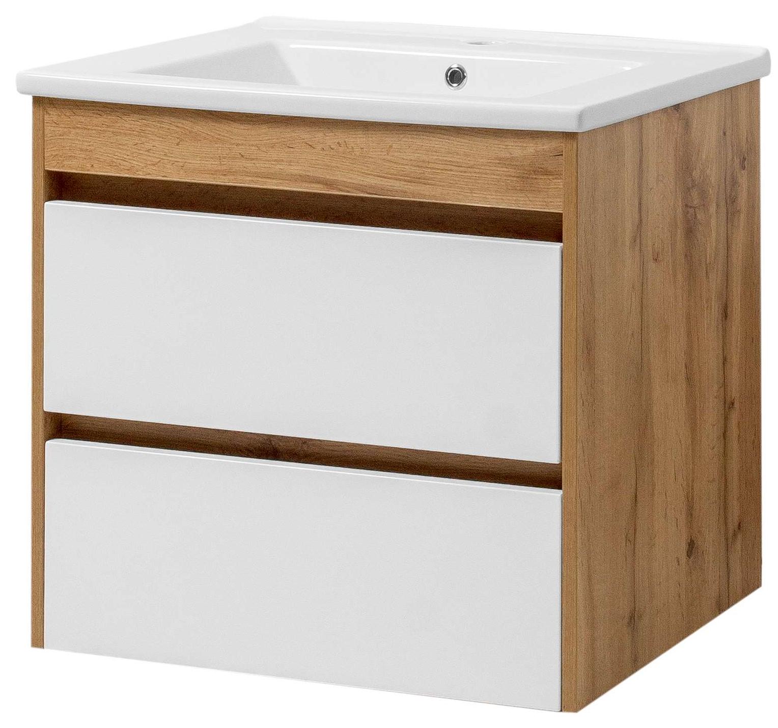 Тумба ЮВВИС Венера ТПБ-2 Д 85 см с умывальником Trio (14758416)