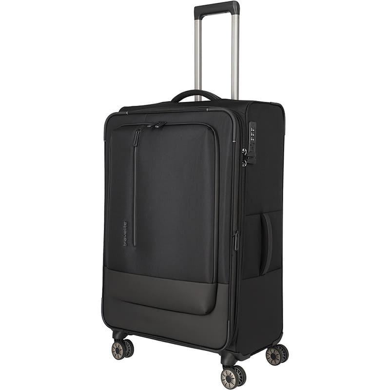 Чемодан на 4 колесах Travelite Crosslite 5.0 L 88/93 л Black (TL092949-01)