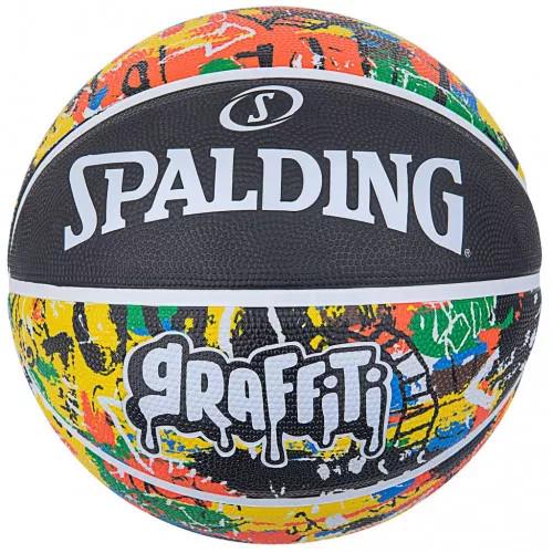 М'яч баскетбольний Spalding Graffiti Rainbow р. 7 (only234_84372Z)