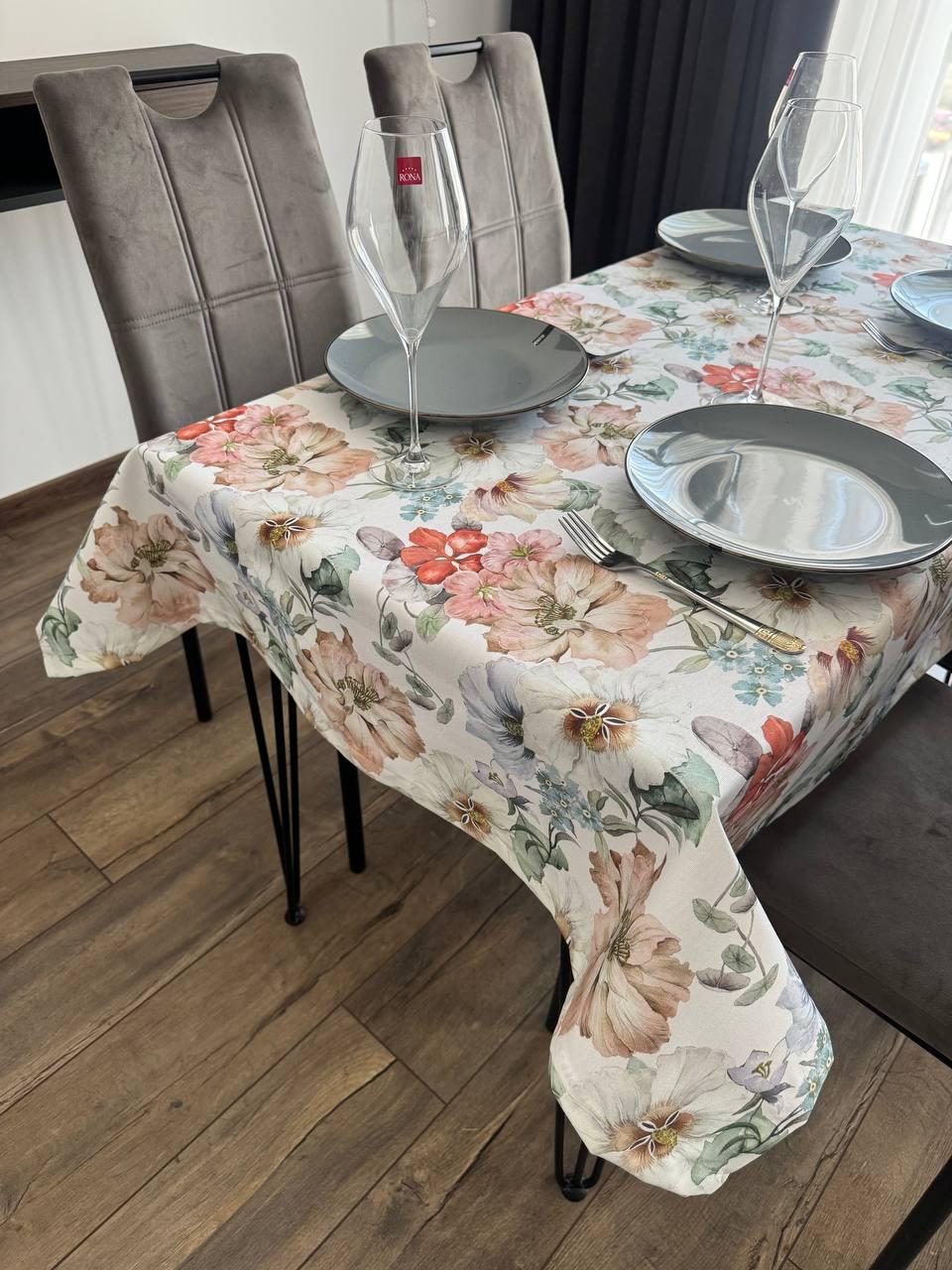 Скатертина водовідштовхувальна тефлонова прямокутна 260x170 см (30031-p4) - фото 8 Скатертина водовідштовхувальна тефлонова прямокутна 260x170 см (30031-p4) - фото 8