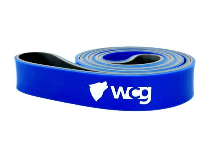 Резина для подтягивания WCG Two Colors для тренировок и фитнеса Level 5/32мм/15-45 кг Синий (W-4085BU)