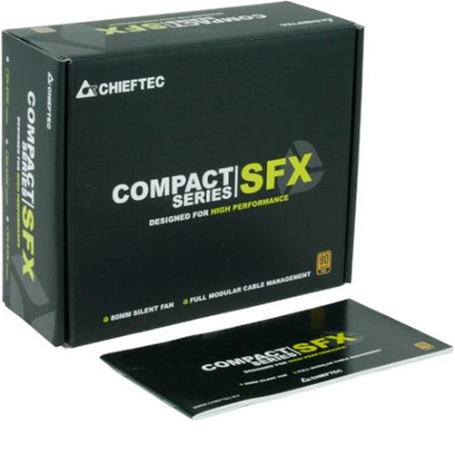 Блок живлення Chiefteс COMPACT CSN-450C SFX 80 мм 450W 80 PLUS Gold Modular Retail Box (9614619) - фото 3