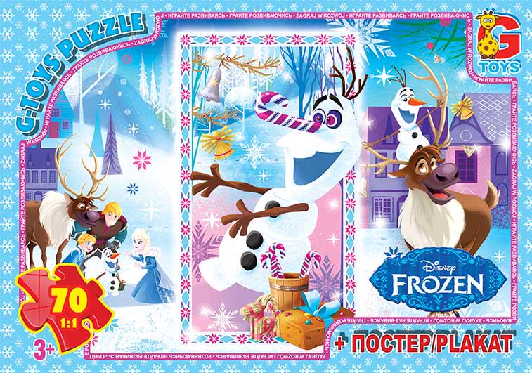 Пазли G-Toys FR040 із серії Frouzen 70 ел. (MTT-142717) Пазли G-Toys FR040 із серії Frouzen 70 ел. (MTT-142717)