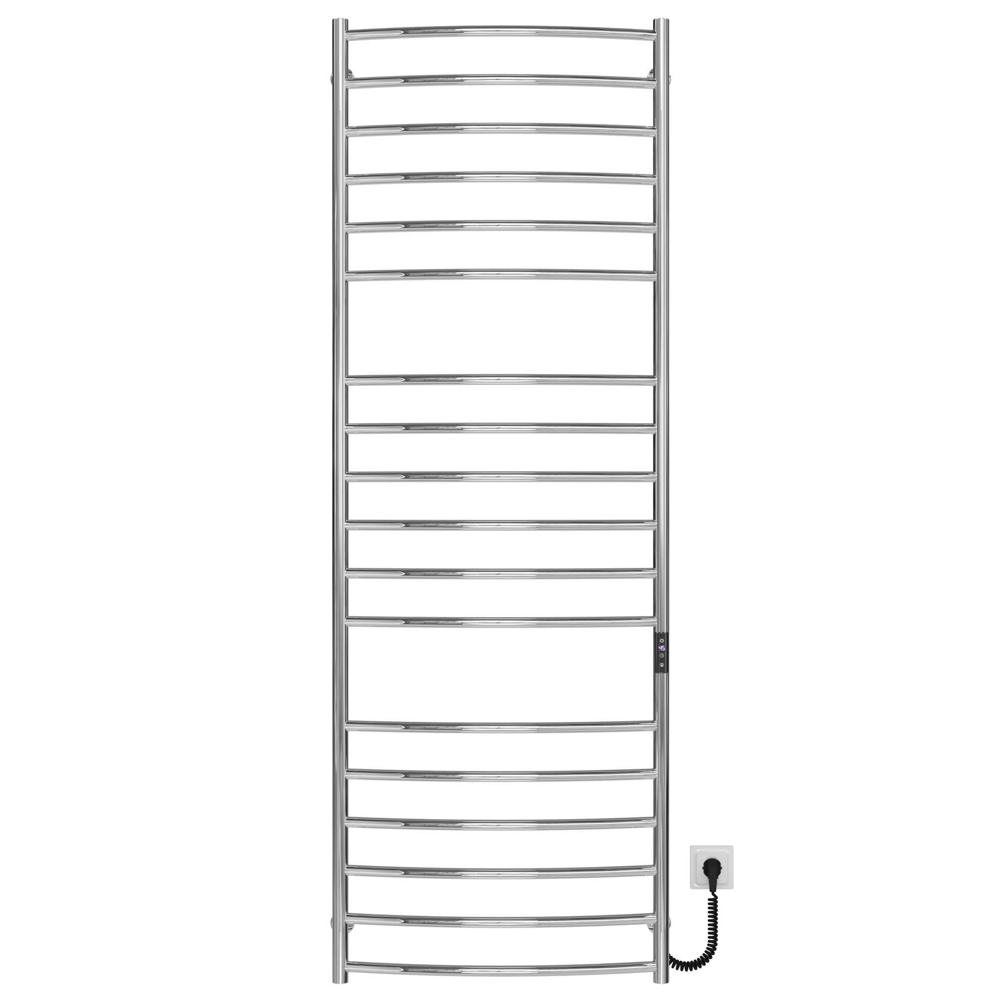 Рушникосушарка електрична Deffi Класік Еліт П18 JD03 праве підключення нержавіюча сталь 600х1800 мм Хром (C.KE.180.60.18.E.C.R.1)