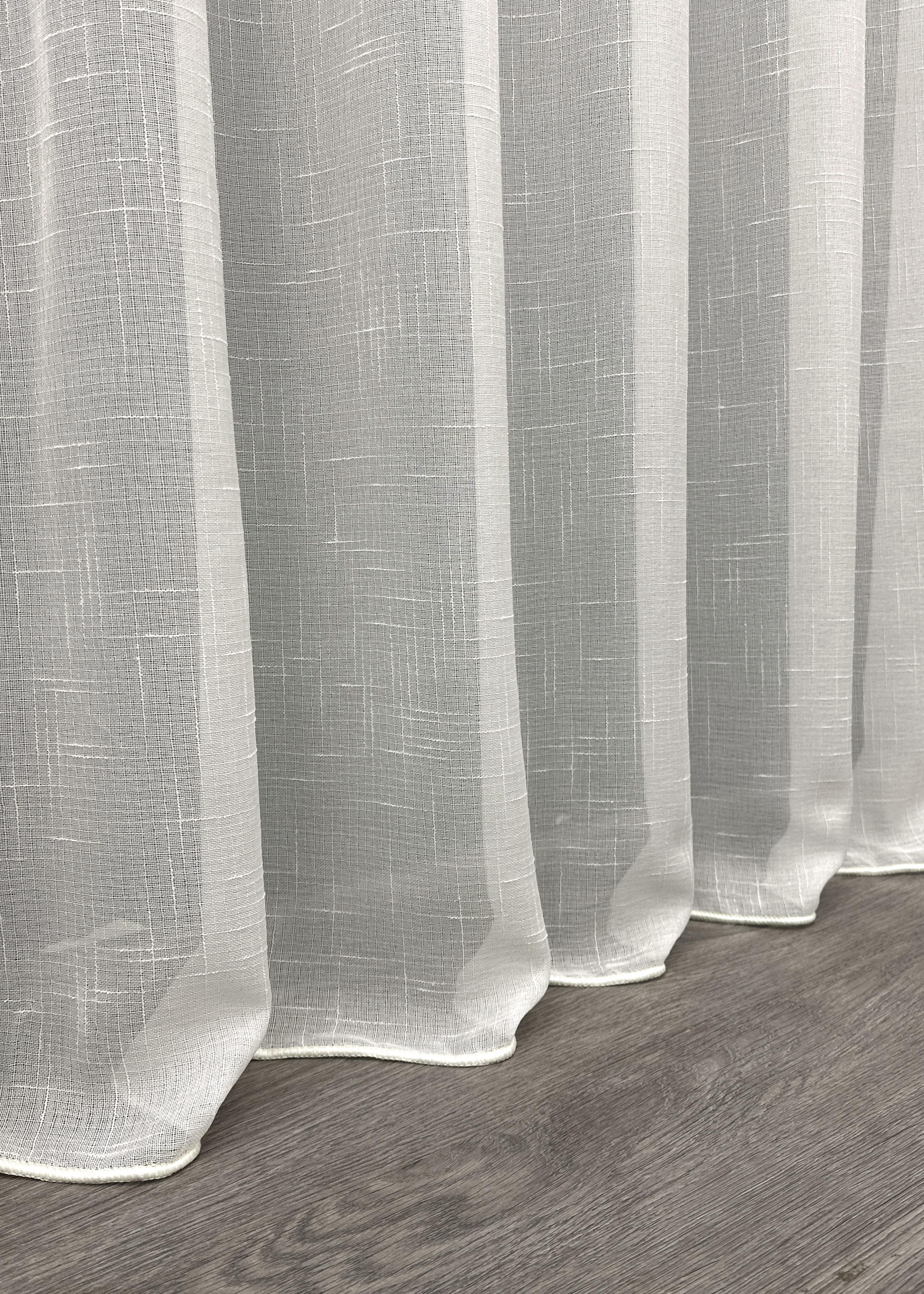 Тюль VR-Textil 876т льон 500х270 см Бежевий (43-080) - фото 8