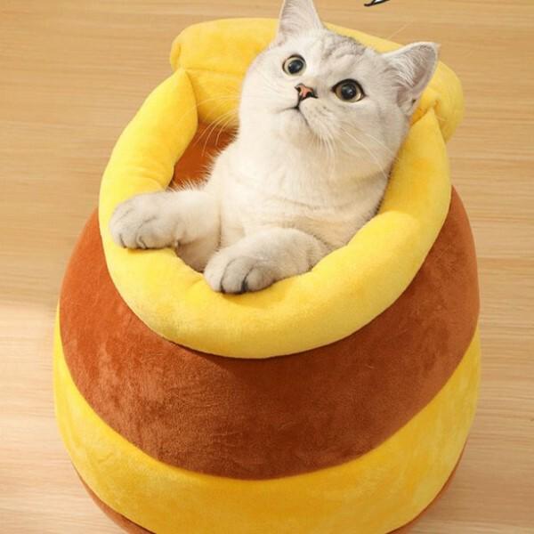 Лежанка-будиночок для тварин знімний матрац 60х42 см - фото 7 Лежанка-будиночок для тварин знімний матрац 60х42 см - фото 7