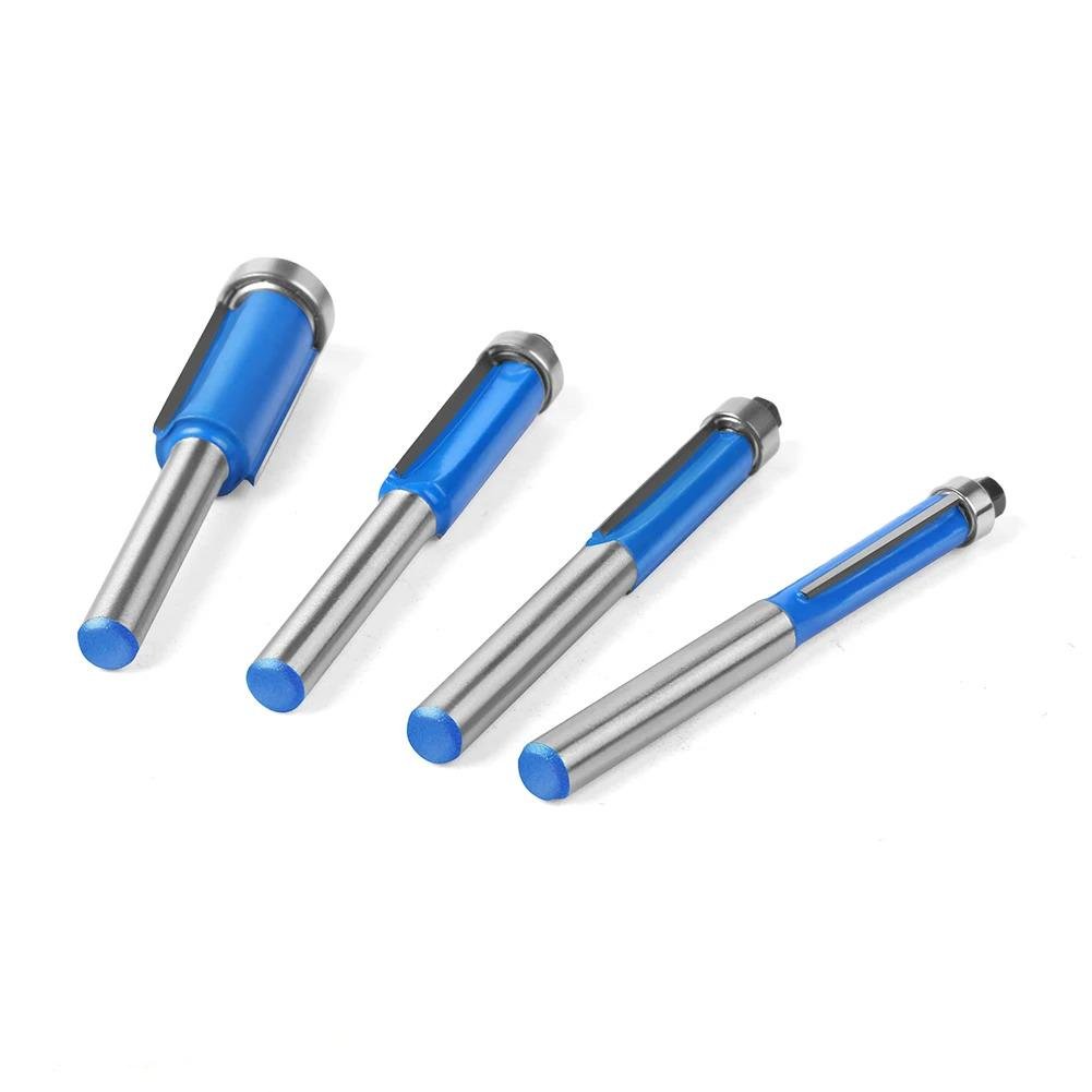 Набор концевых фрез по дереву хвостовик 8 мм 4 шт. (F565) Набор концевых фрез по дереву хвостовик 8 мм 4 шт. (F565)