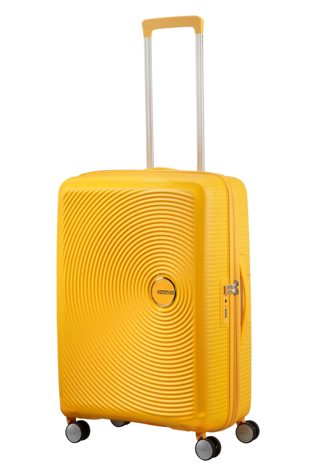 Чемодан с расширением American Tourister Soundbox 67x46,5x29/32 см Желтый (32G-06002) - фото 10