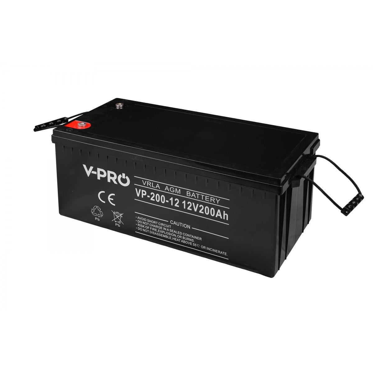 Аккумулятор Volt Polska AGM VPRO VRLA 12V 200 Ah (6AKUAGM200)