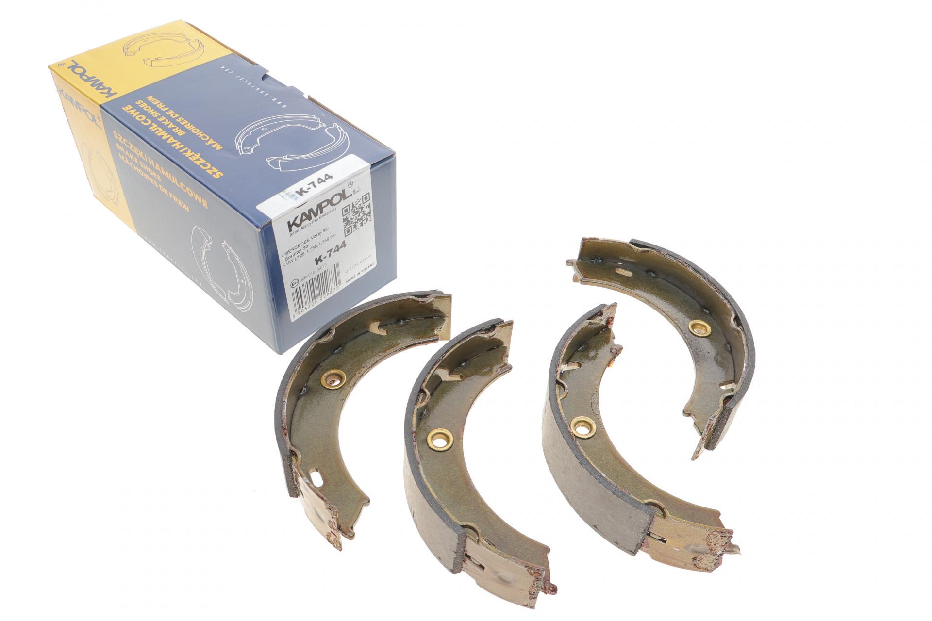 Колодки ручника KAMPOL K-744 MB Sprinter 408-416 170x40