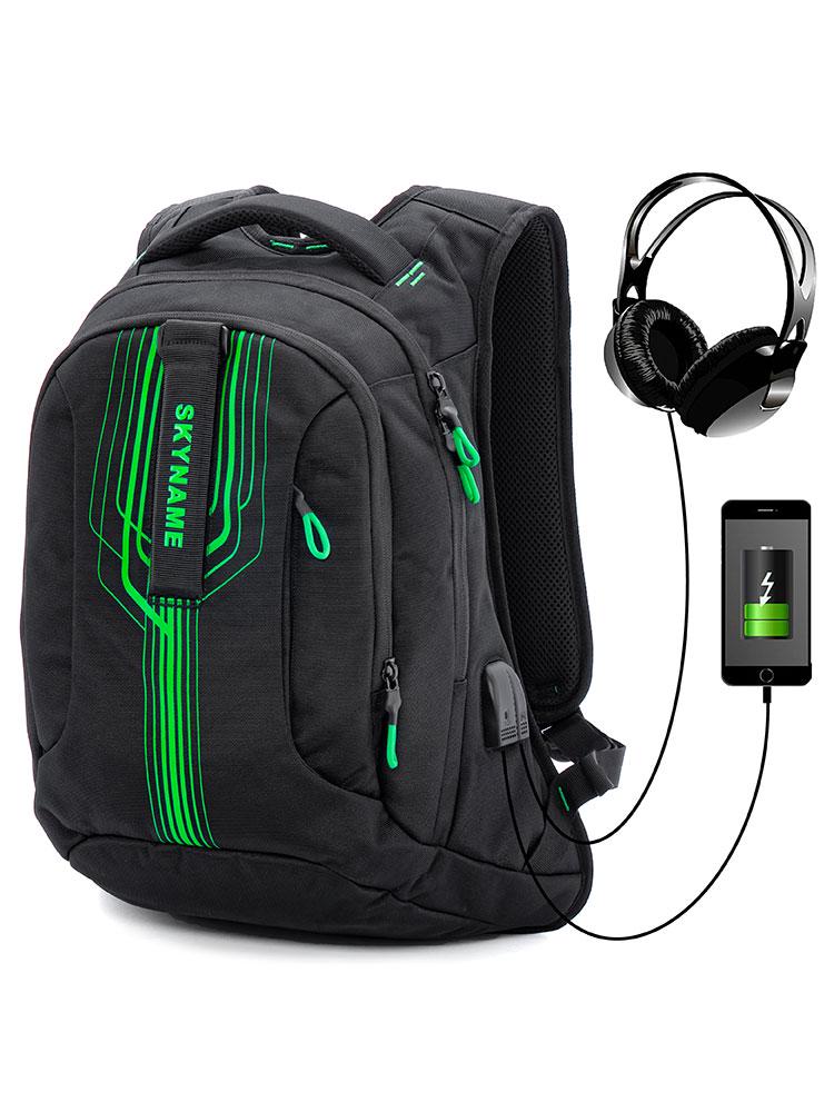 Рюкзак школьный Winner One водонепроницаемый с ортопедической спинкой 30х18х42 см 18 л (05320195)