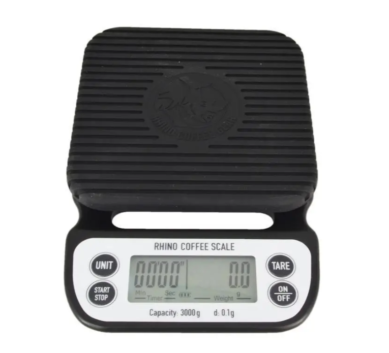 Весы для приготовления кофе Rhino Coffee Gear с таймером (RCGBREW3KG)