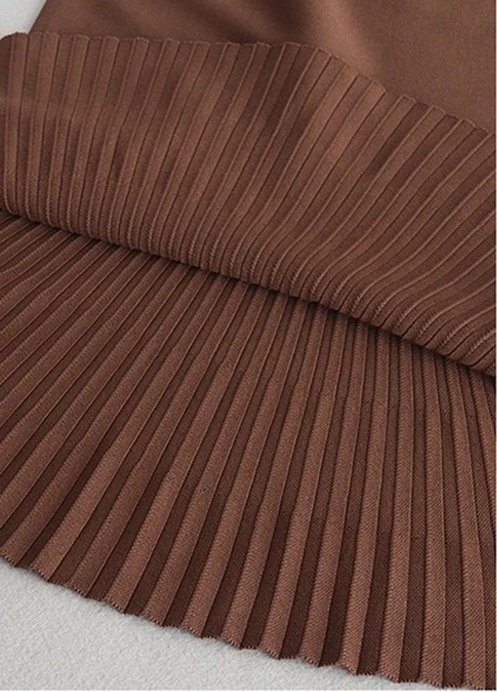 Юбка годи миди Forza Viva MW-KS-1978V-4 р. 42 Коричневый (MW-KS-1978V-4-42) - фото 7