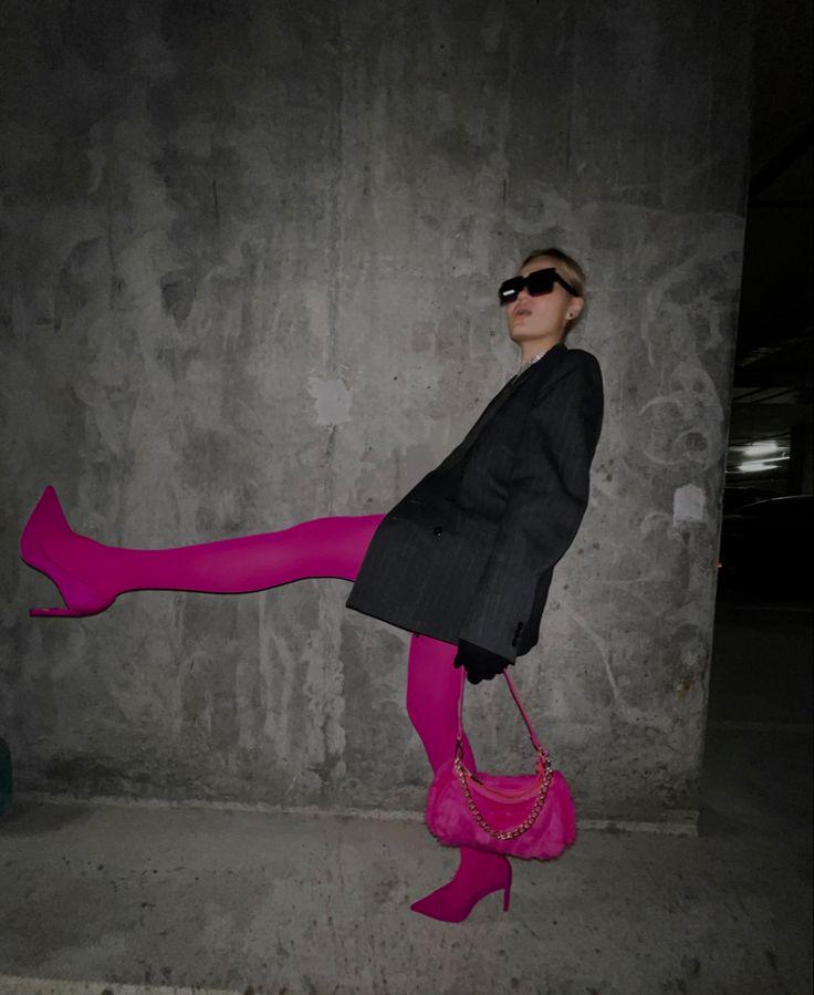 Колготки капроновые 60 Den Розовый (14424993) - фото 2 Колготки капроновые 60 Den Розовый (14424993) - фото 2