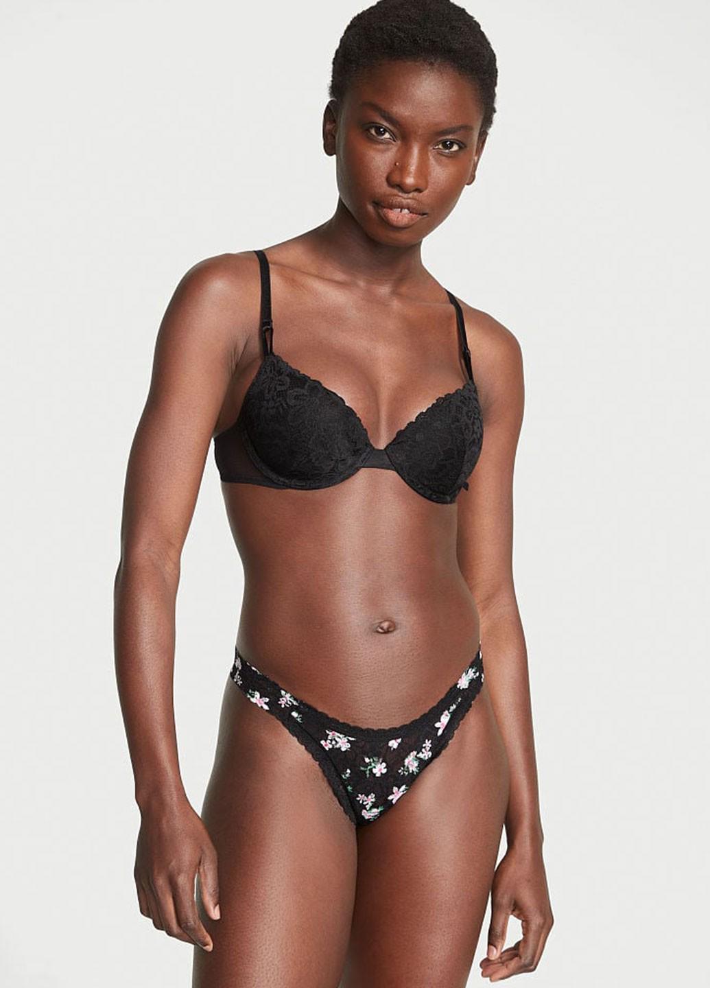 Женские трусы Victoria's Secret S Черный (3560000327612QG5S)