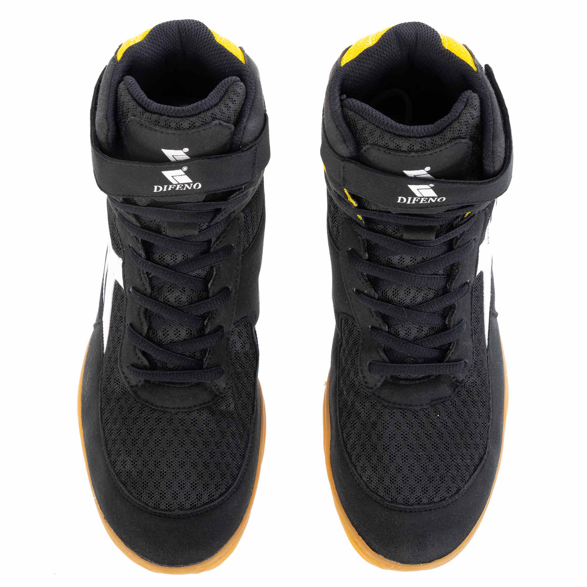 Борцівки Difeno W-2005-7 р. 43/27,5 см Чорний/Жовтий (6936116104759) - фото 4 Борцівки Difeno W-2005-7 р. 43/27,5 см Чорний/Жовтий (6936116104759) - фото 4