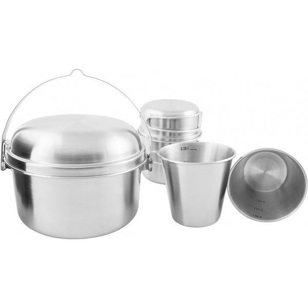 Набор туристической посуды Tatonka Mini Set II Silver (4145.000)