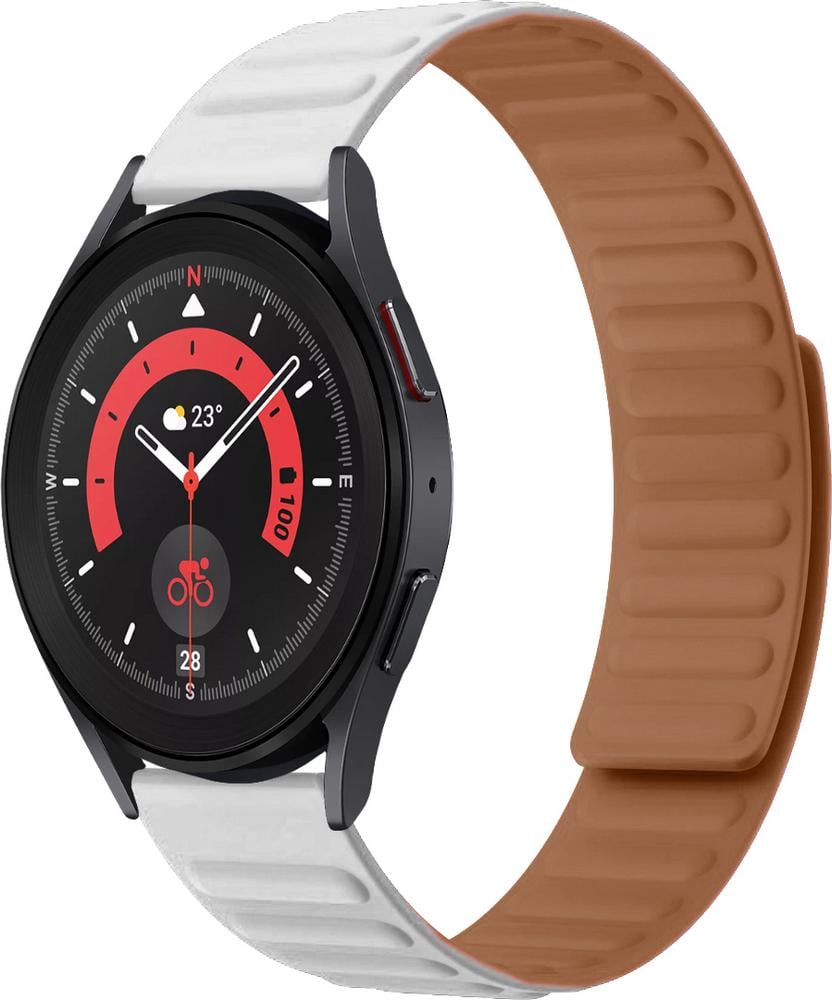 Ремешок Magneter для Galaxy Watch 5 Pro White (29667-29)