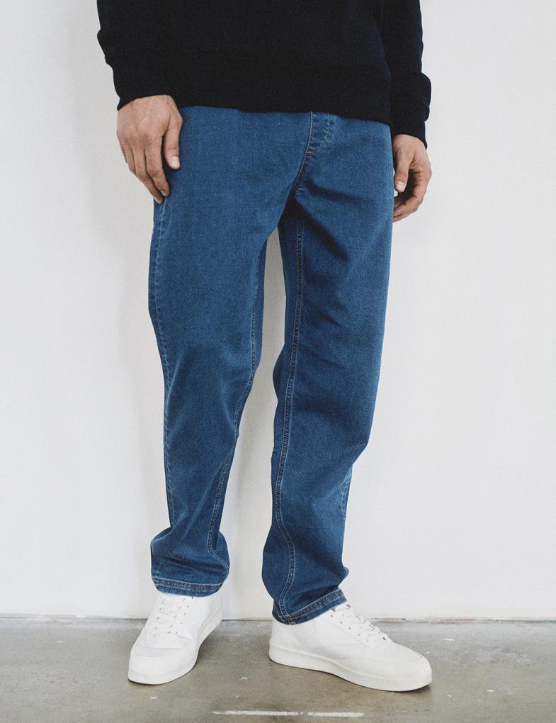 Джинси чоловічі Diverse LEV L Блакитний (5905384027078) - фото 2 Джинси чоловічі Diverse LEV L Блакитний (5905384027078) - фото 2