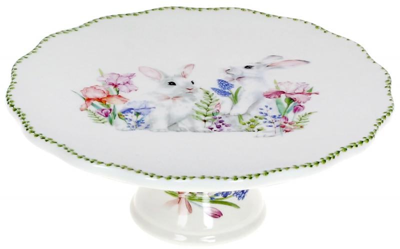 Подставка для торта Весенняя история Ø 20 см фарфор (BD-498-170)