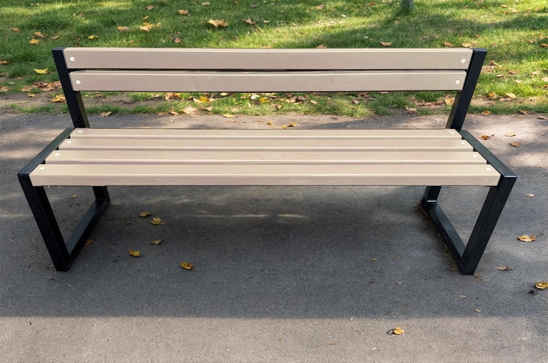 Скамейка садовая ТОБІ ШО Лофт Бенч со спинкой без подлокотников 1,5 м Слоновая кость (25589186) - фото 2 Скамейка садовая ТОБІ ШО Лофт Бенч со спинкой без подлокотников 1,5 м Слоновая кость (25589186) - фото 2