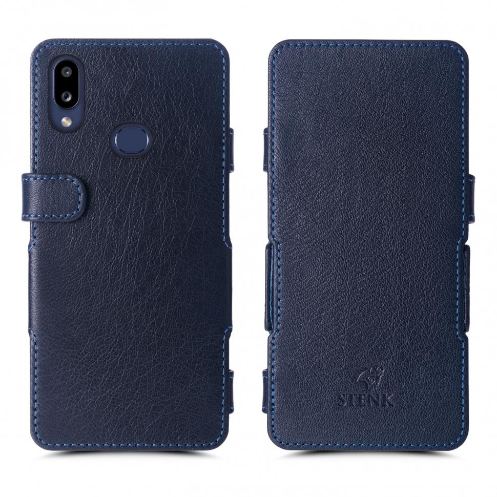 Чехол книжка Stenk Prime для Samsung Galaxy A10s Синий (65320)