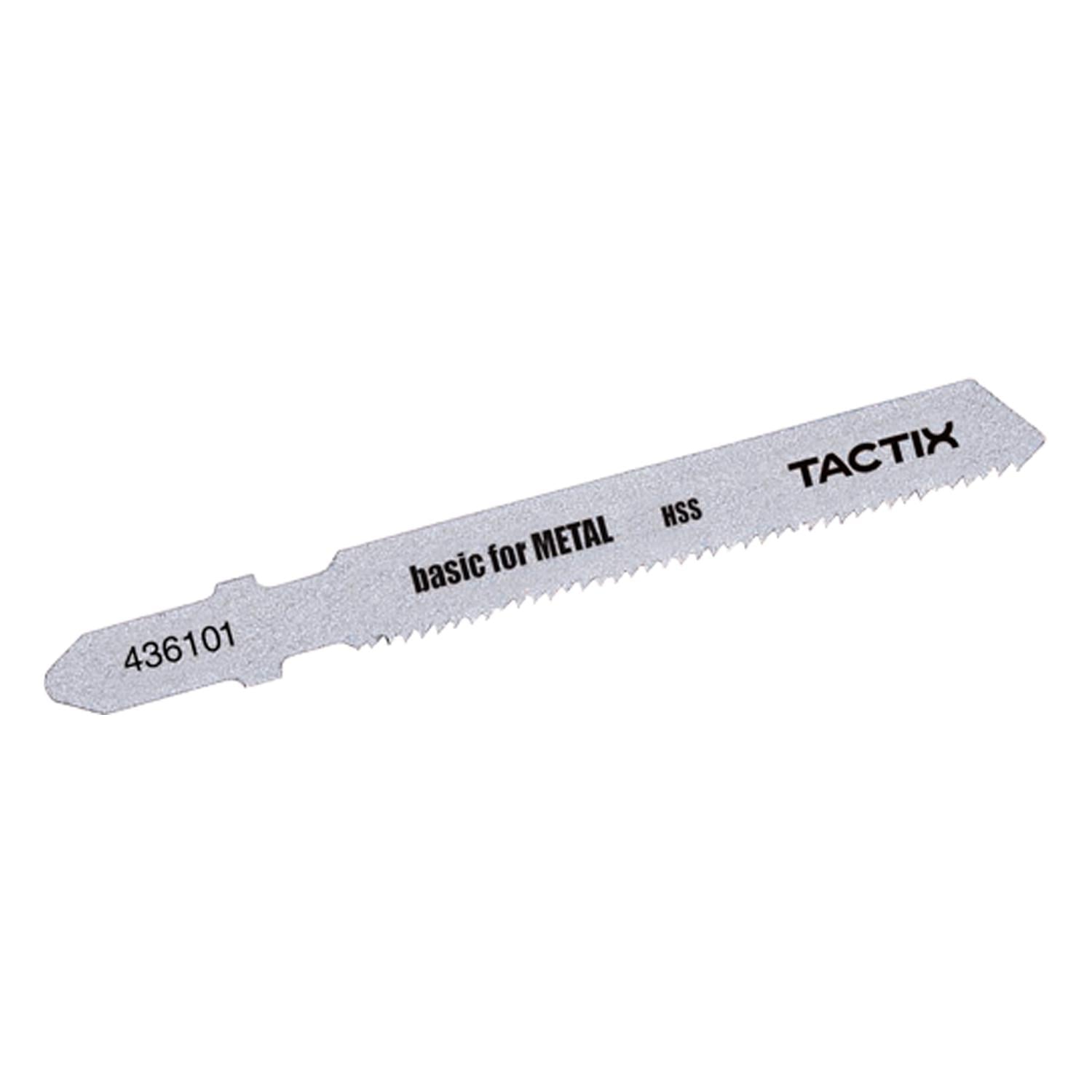 Пилка для лобзика Tactix 436101 75 мм по металлу 1-3 мм Т118A (INOTV0TC0M0T118A00)