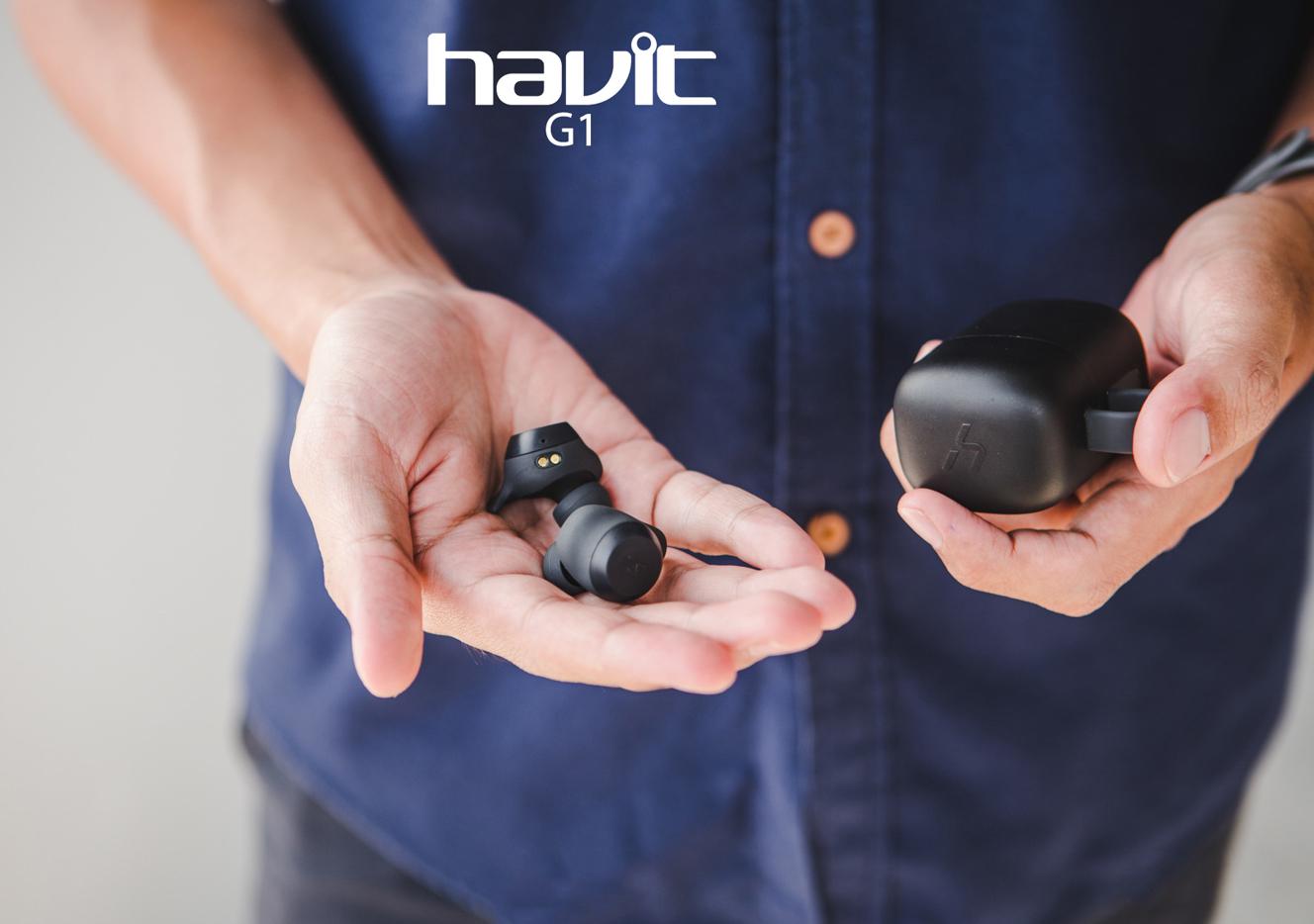 Беспроводные наушники Havit G1 Black (18076) - фото 12