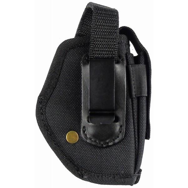 Кобура МеданФорт 17 поясная синтетическая со скобой и подсумком под магазин (24819726)